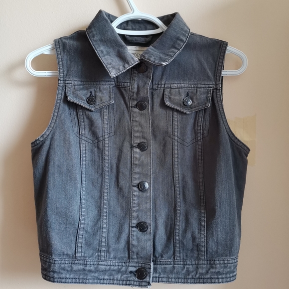 DENIM VEST - Picture 3 of 4